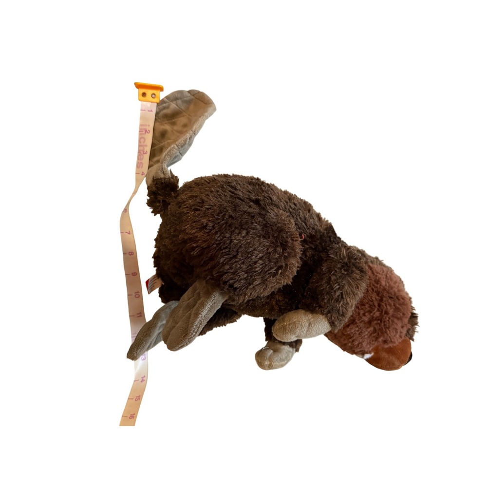 Wild Republic Beaver Stuffed Animal ~ 13" Brown - Picture 5 of 5